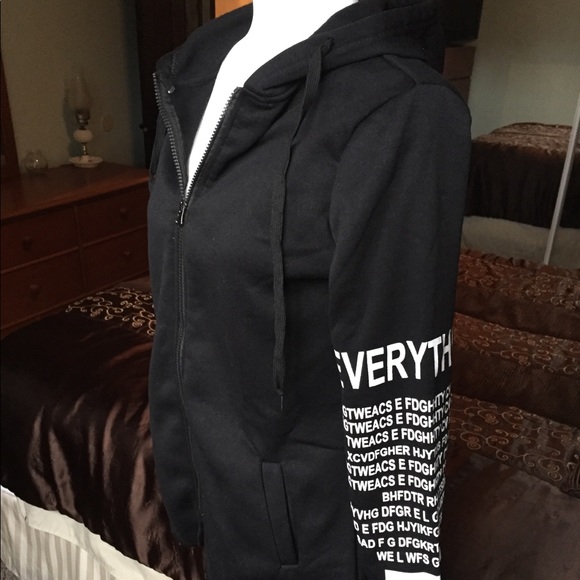 NWOT Zip up Hoodie - Picture 3 of 7